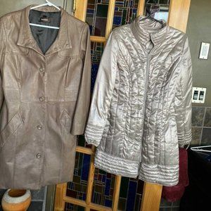 DANIEL LEATHER COAT